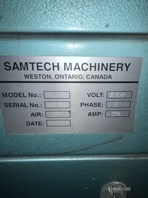 1996 SAM TECH Shuttle bag machine Bag Machines, Bottom Seal in Line | Mark One Machinery (2)