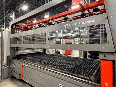Used 2017 BYSTRONIC BYSTAR FIBER 3015 Laser Cutters Illinois US | Machine Factory Outlet #1262726
