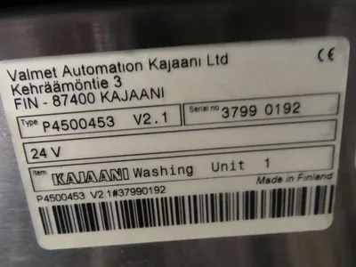 USED Metso Automation Kajaani Ltd. P4500