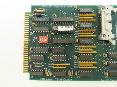 Interim CK-STD4120E Printer Interface Adapter Circuit Board Module