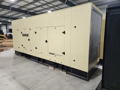New Surplus 150KW Kohler KG150 Natural Gas Generator 600V INSTOCK 2024 Enclosed
