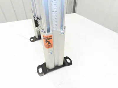 Dorner 39MFH12-2933F 12" Conveyor Leg Support H Stand 29-33" Adj Height Aluminum
