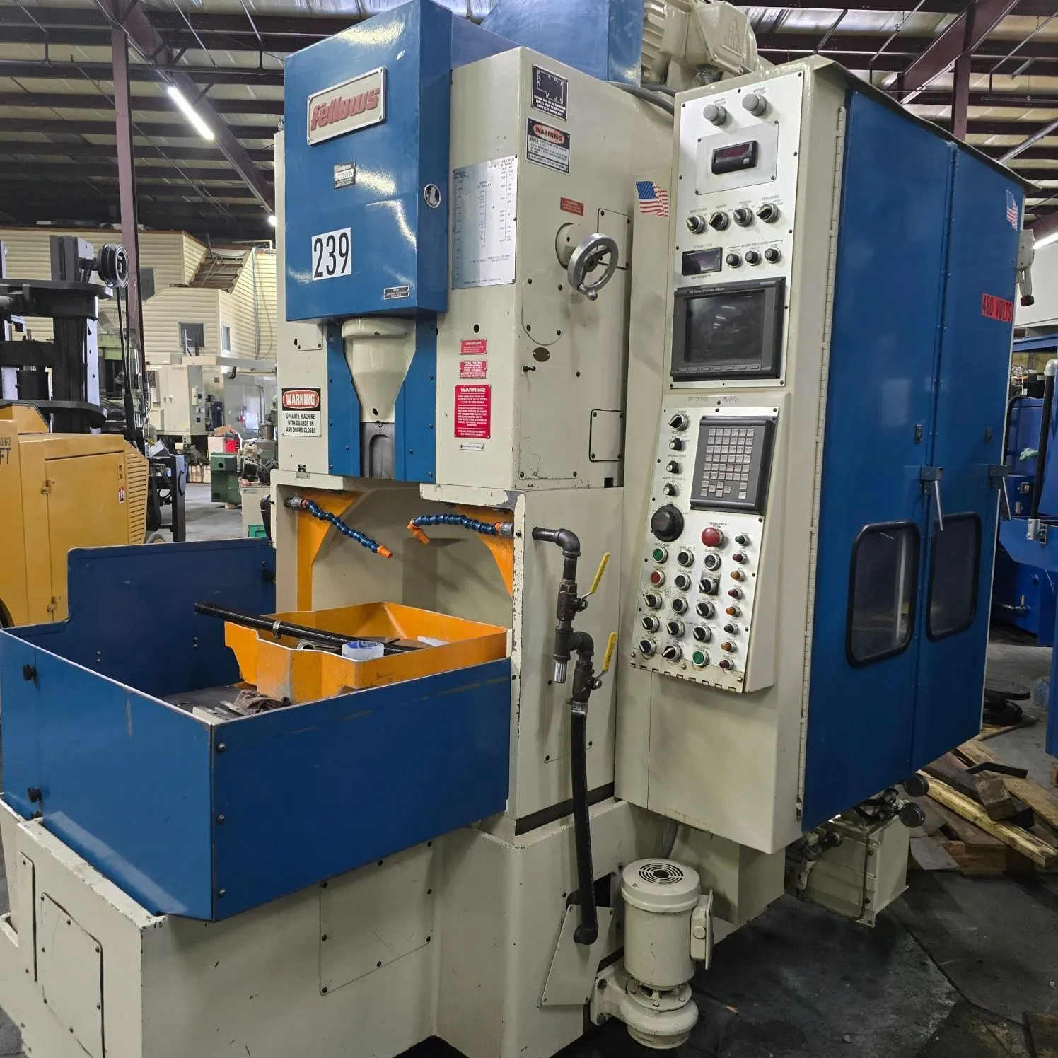 USED FELLOWS 10-4 REMANUFACTURED CNC