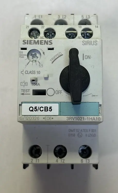 Used SIEMENS 3RV1021-1HA10 Starters | Surplus Asset Holdings #1204832