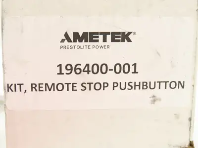 Ametek 196400-001 Charger Remote E Stop Pushbutton Kit w/Cable