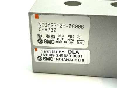 NCDY2S10H-0800BC-A73Z | SMC  Guided Cylinder w/ D-A37 Auto Switches - New Other