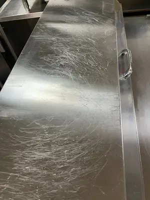 Used Turbo Air Used 44" Turbo Air TPR-44SD Super Deluxe Refrigerated Pizza Prep Table 120V - CC Food Prep Tables Illinois US | Falcon Restaurant Supply #1374983
