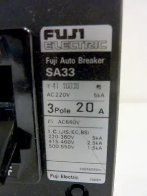 USED FUJI ELECTRIC SA33-20