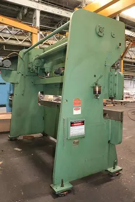 90 Ton x 10 FT. CHICAGO DREIS & KRUMP MECH. PRESS BRAKE MODEL 810-L