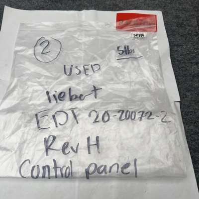 Used Liebert Liebert 0434 EDT 20-20072-2 Automation Control (HMI) California US | Davliegogo LLC #1708195