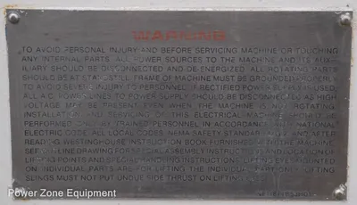 USED WESTINGHOUSE -