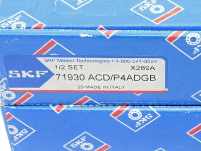 NEW SKF 71930 ACD/P4ADGB BALL BEARING SET 71930ACDP4ADGB