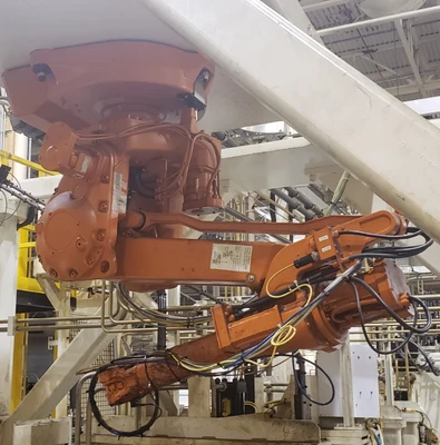 ABB IRB2400-M98A Robot Manipulator Arm w/ Controller and Teach P
