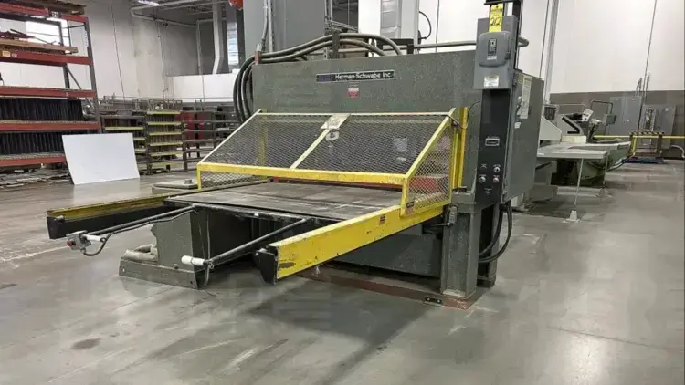 Used SCHWABE SR-115 Die Cutting Presses Illinois US | Kempler Machinery #518449
