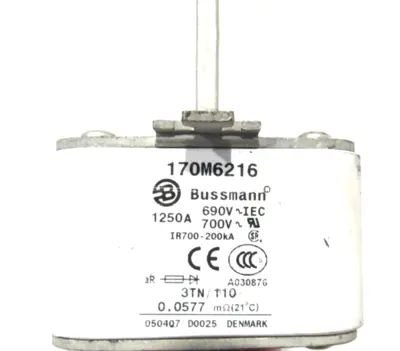 USED BUSSMANN 170M6216 FUSE 1250A
