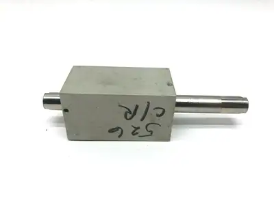 USED COMPACT AIR PNEUMATIC DOUBLE ACTING CYLINDER