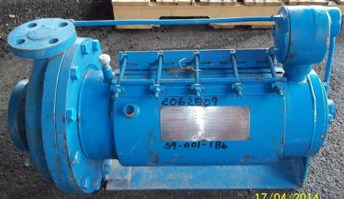 QTY. 1. CRANE CHEMPUMP G SERIES MODEL: GVH-20K-3S ...