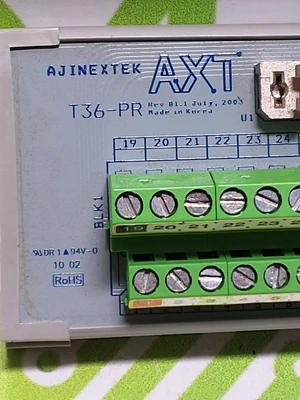 AXT AJINEXTEK T36-PR TERMINAL BLOCK