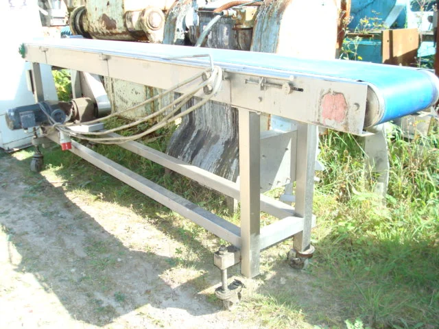 Flat Belt Conveyor 260Mm Wide X 2700Mm