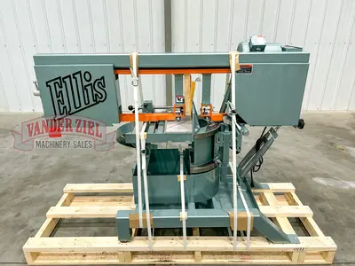 New | in-Stock ELLIS 1800 Horizontal Band Saws Michigan US | Vander Ziel Machinery Sales #480066