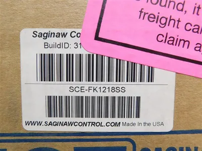 Saginaw Control & Engineering SCE-FK1218SS S.S Floor Kit 12" x 18" x 9.12" New