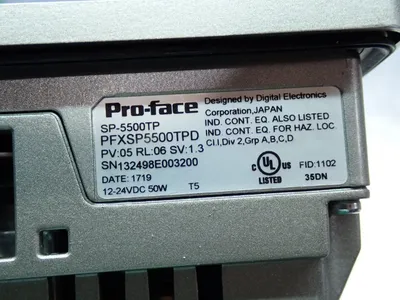 Used PROFACE SP5500TP Electrical Panels | HGR 24 #742072