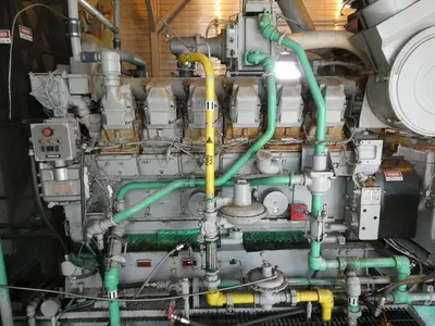 D602 2-Stage Reciprocating Compressor Package w/ 810HP CAT G3512LE Engine