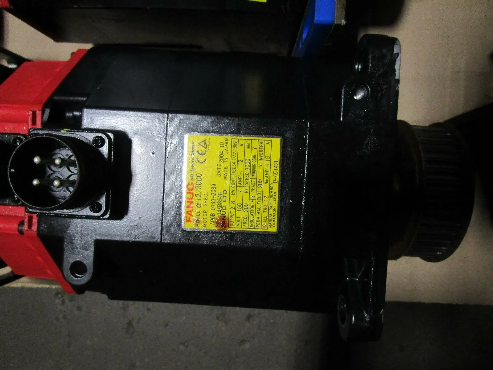 USED Fanuc A06B-0143-B089 A12/3000
