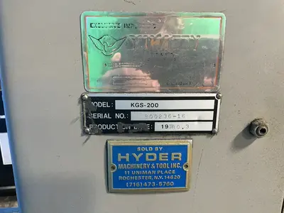 Used 1980 YAMAZEN KGS200 Reciprocating Surface Grinders Ohio US | HGR 24 #1462141