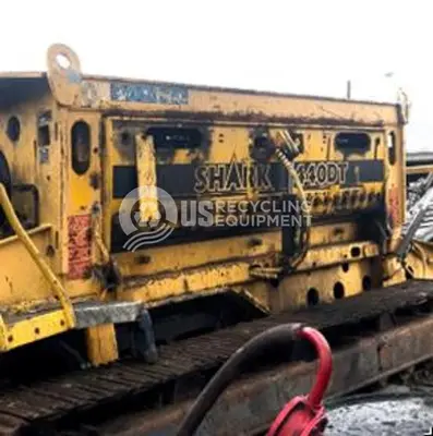 USED 2013 TANA SHARK 440DT SINGLE SHAFT MOBILE SHREDDER