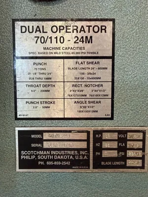 2007 SCOTCHMAN D070/110-24M Ironworkers | GMT (9)