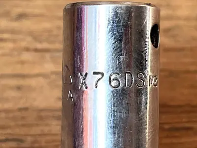 MAC Tools USA ~ 3/8" Drive X76DS Chrome Hex Bit Socket Driver