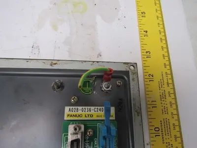 Fanuc A02B-0236-C240 A86L-0001-0277#E Operator interface Control Panel