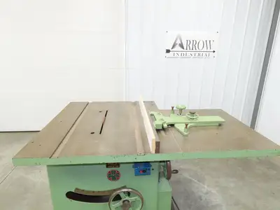 Tannewitz U Woodworking Miter Table Saw 20" Blade 5hp 230/460V Tilting Arbor