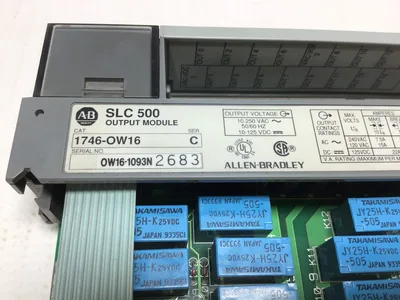 Allen-Bradley 1746-OW16 SLC 500 Output Module Ser C 10-250VAC 10-125VDC 50/60Hz