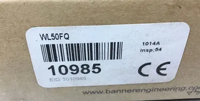 BANNER ENGINEERING WL50FQ / 10985 LED Work Light 3D-30