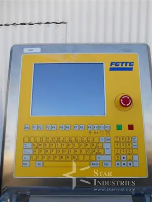 Used 2003 FETTE 2200 Automation Control (HMI) California US | Star Industries #1256308