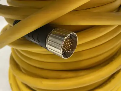 USED TURCK MULTIFAST DOUBLE ENDED CABLE, 19-PIN M23 U2-04665