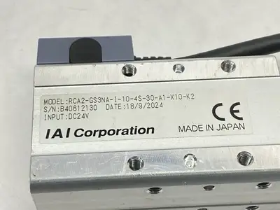 USED IAI ROBO CYLINDER ROD TYPE ACTUATOR 30MM STROKE