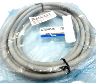 NEW SMC AXT100-DS25-050 CORDSET CONNECTOR AXT100DS25050