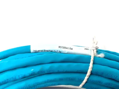 USED LUMBERG AUTOMATION DOUBLE ENDED IND. ETHERNET CORDSET 0985 806 500/10M