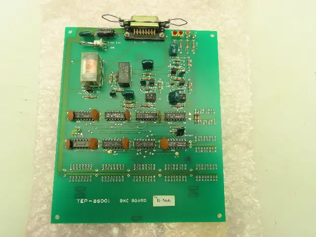 BNC TEP-86001 Atlas Multicaliper Module Circuit Board Control Panel Relay VCC