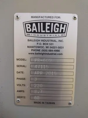 USED BAILEIGH PR-609