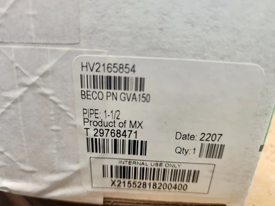 NEW ASCO ASCO HV2165854