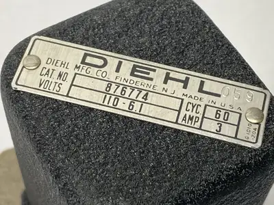 876774 | Diehl  Coil 3A 110-6.1V - New Other