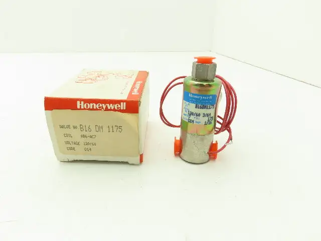 Honeywell Skinner B16DM1175 Directional Control Valve 3-Way 120VAC 175 PSI 1/8"