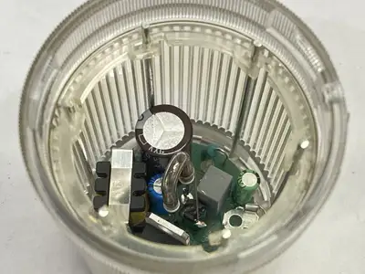 USED ALLEN-BRADLEY SER A STROBE STACK LIGHT CLEAR 50MM 70MA 24V