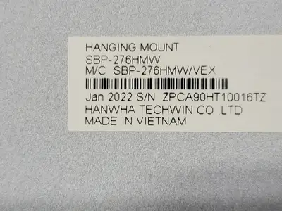 New | in-Stock HANWHA TECHWIN SBP-276HMW Lighting British Columbia CA | Lenmark #277734