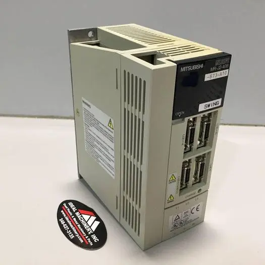 Used MITSUBISHI MR-J2-40B-S73-A10 Servo Drives | Ideal Machinery #663783