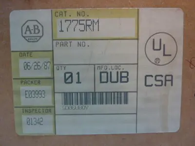 NEW ALLEN BRADLEY 1775-RM
